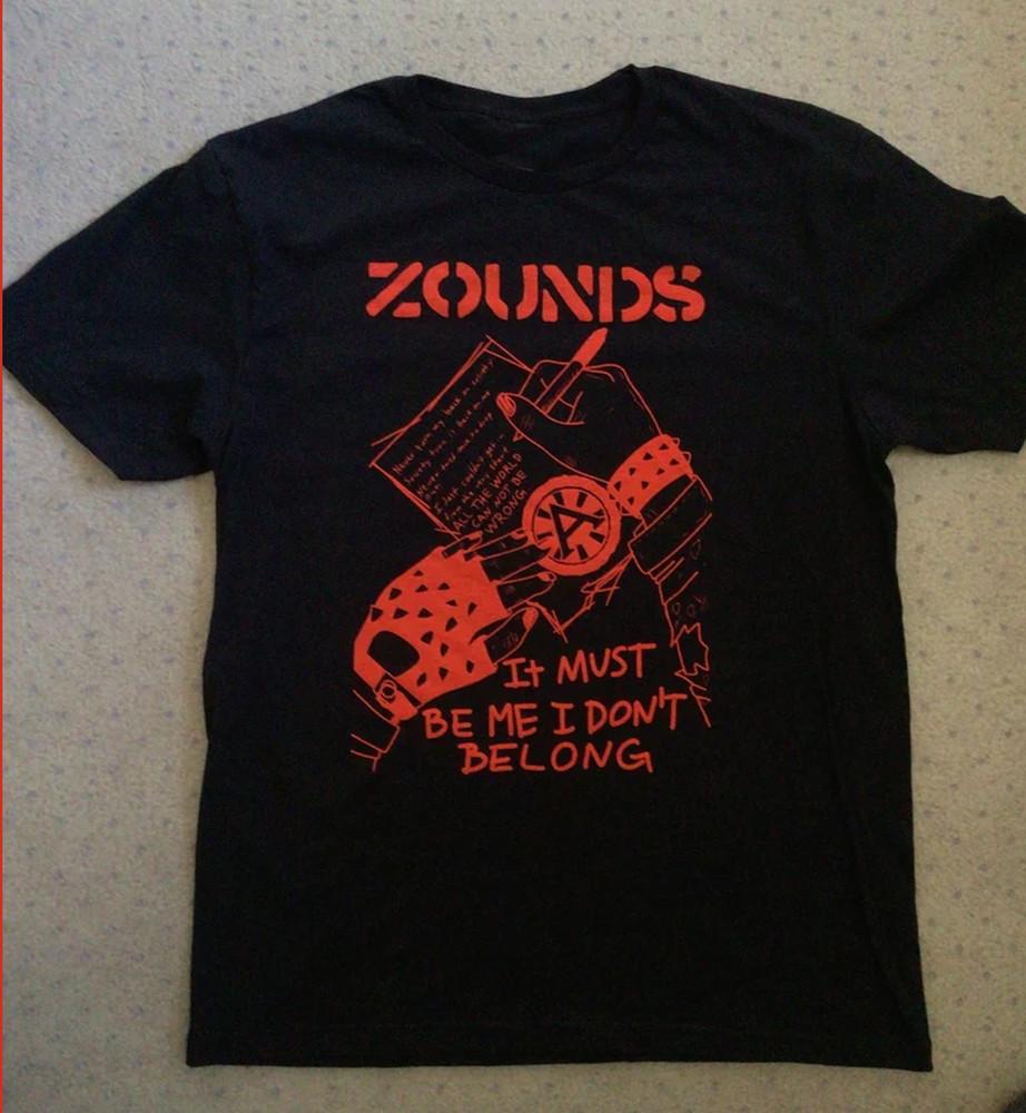 

Collection Zounds Band Short Sleeve Black All Size Gift Fan t-Shirt Unisex T-Shirt XXL