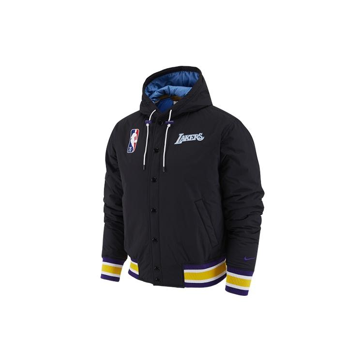 Nike Los Angeles Lakers Casual Sports Hooded Jacket Black Men s DB1989-010 S