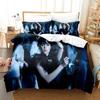 Movie Pattern Microfiber Bedding Set For Boys, Movie Pattern, Winter Duvet Cover Set, Film Anime Bed Set, Comforter Cover