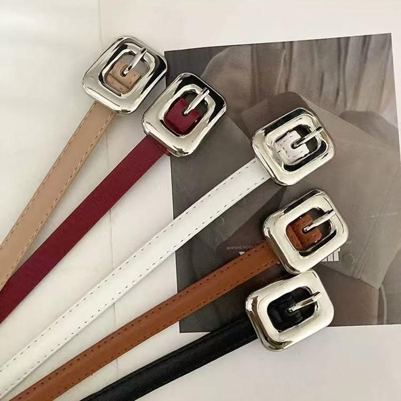 2026 New American Vintage Red Y2K Hot Girl Belt