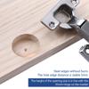 Multifunctional 35mm Woodworking Hinge Hole Opener Boring Jig Drilling Guide Locator Fixture Template for Door Cabinets