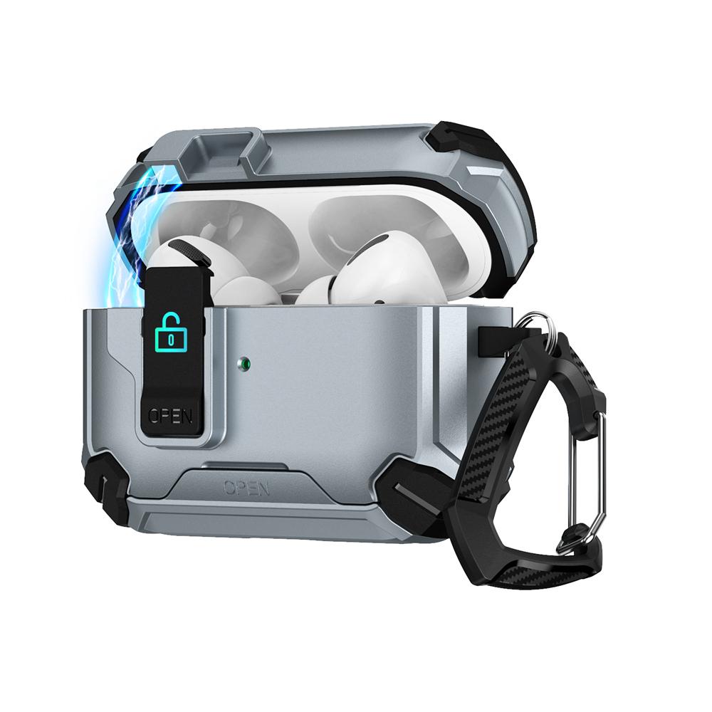 KEYSION Magnetic Automatic Switch Earphone Case for Airpods Pro 3 Pro 2 Shockproof Phone Stand Headphone Cover for AirPods 4 3 2 1