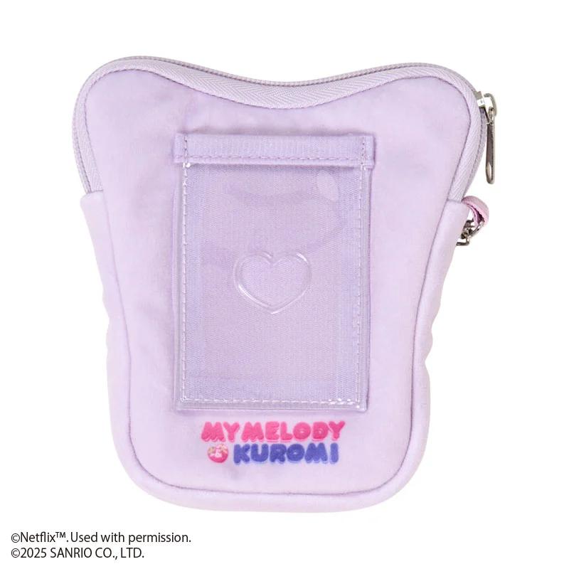 Sanrio KUROMI Pass Case ( Netflix Original Anime My Melody & KUROMI )