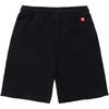 Li Ning X Trend Collaboration Solid Color Mid Waist Drawstring Comfortable Breathable Straight Leg Sports Shorts Men shorts Black AKSU997-1