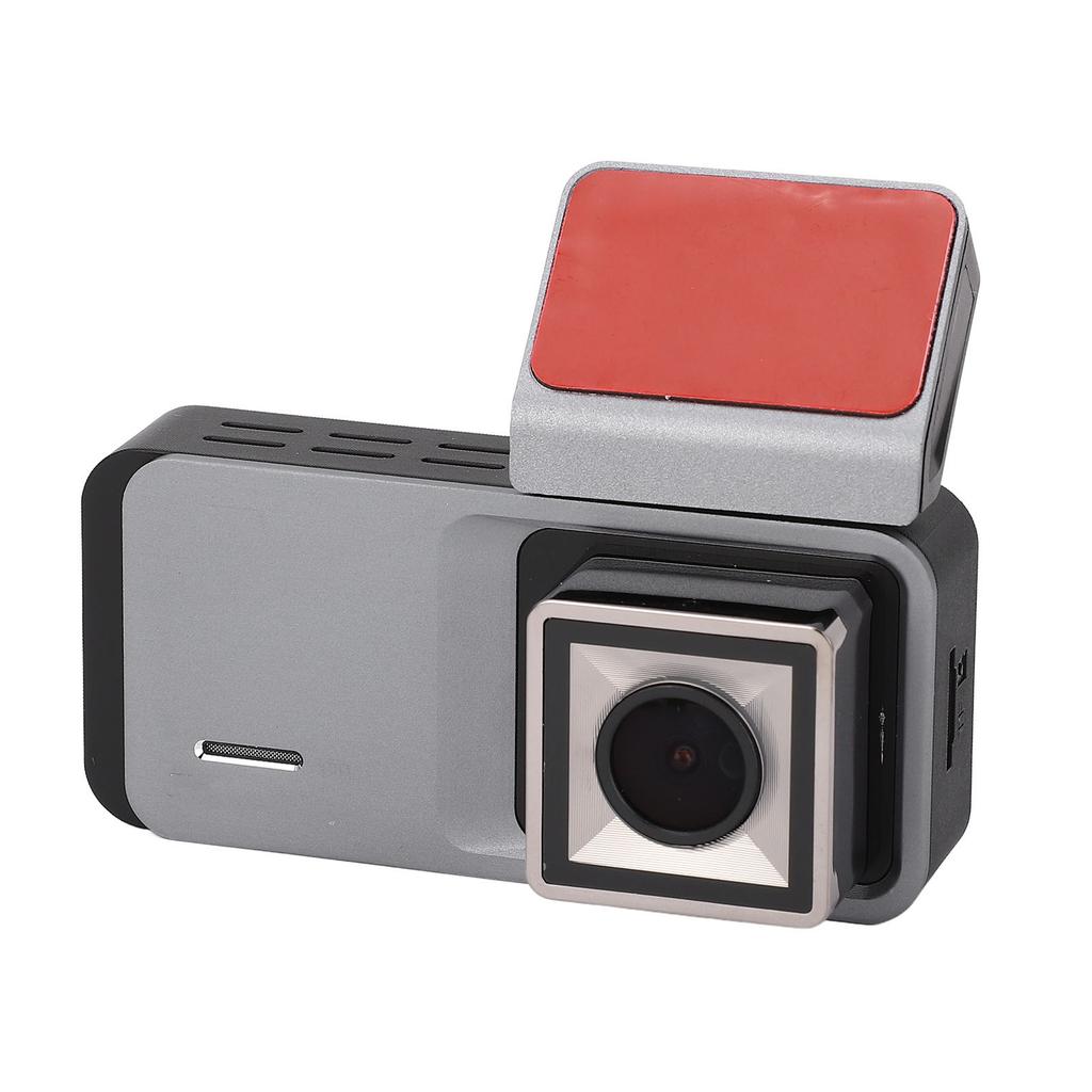 Car Dash Cam Wide Angle Night Vision Loop Recording Parking Monitoring Front Rear and Inside 3 Channel Car Camera