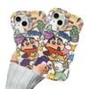 Wave Stand 2-in-1 Phone Case Magnetic Phone Case for Apple Phone Case Crayon Shin-chan Phone Case