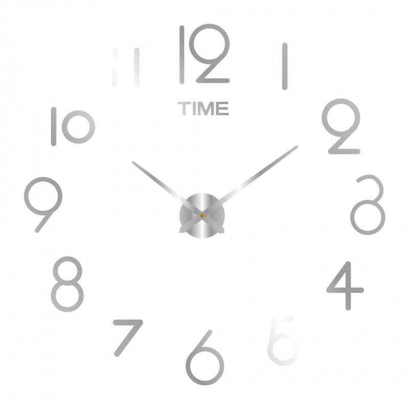 

Nordic Creative Large Luminous Diy Wall Clock Simple Living Room Entrance Mute Clock Personalized Acrylic Decorative Clock luminous