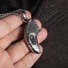 European and American Retro Trendy Male Animal Eagle Head Personalized Punk Three Dimensional Pendant