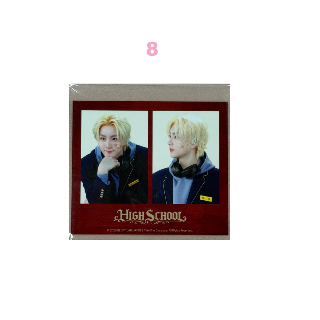 official ENHYPEN WORLD COUPON CARD SPECIAL ver. COLLECTION