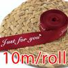 (10 Meters/roll) 25mm Just For You Printed Satin Ribbon Romantic Ribbons Gift Packaging Decoration Holiday Party Home DIY Make
