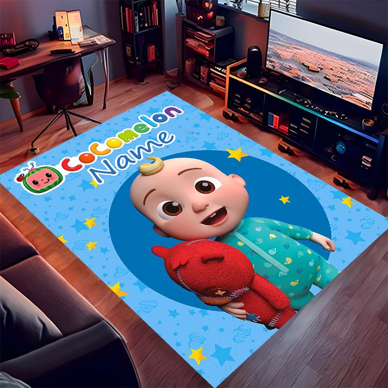 Custom personalization CoComelon - Dance Party Print Area Rug - Soft, Washable Non-Slip Indoor Mat,Living Room,Home&Office Decorative Rug