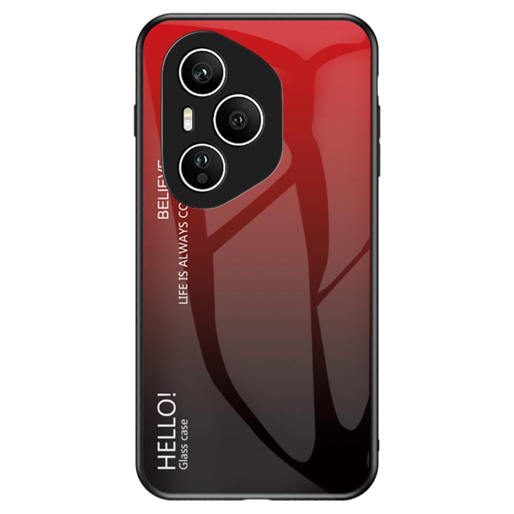 

Для Honor 400 Pro 5G (Глобальный) Противоударный чехол из закаленного стекла+ПК+ТПУ C