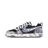 Court Borough Virtual Creed Cushioning Abrasion Resistant Low Top Skateboard Shoes Men's Black Gray 844881-005(Team394-)