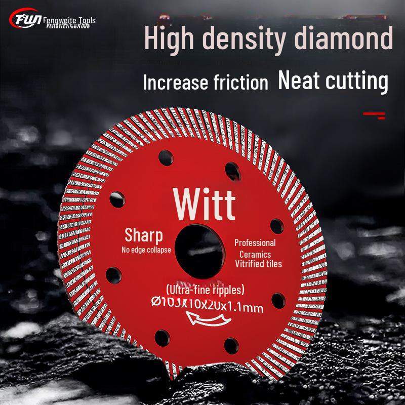 Universal Diamond Blade for Angle Grinder: Cuts Tile, Marble, Ceramic
