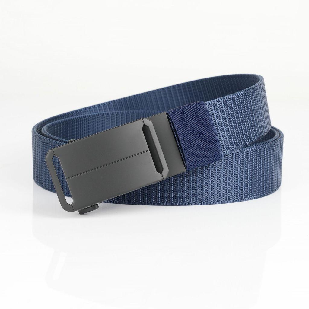 Tactical Quick Release Elastic Nylon Waist Belt for Men