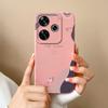 For Poco F6 Pro Phone Case Simple Heart Cover Liquid Silicone Camera Protection Cases For Xiaomi Poco F 6 Soft ShockProof Funda