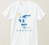 Fashion Design Greek Flag Map Printed Love of Greece TShirt Summer Cotton Short Sleeve ONeck Mens T Shirt New S3XL