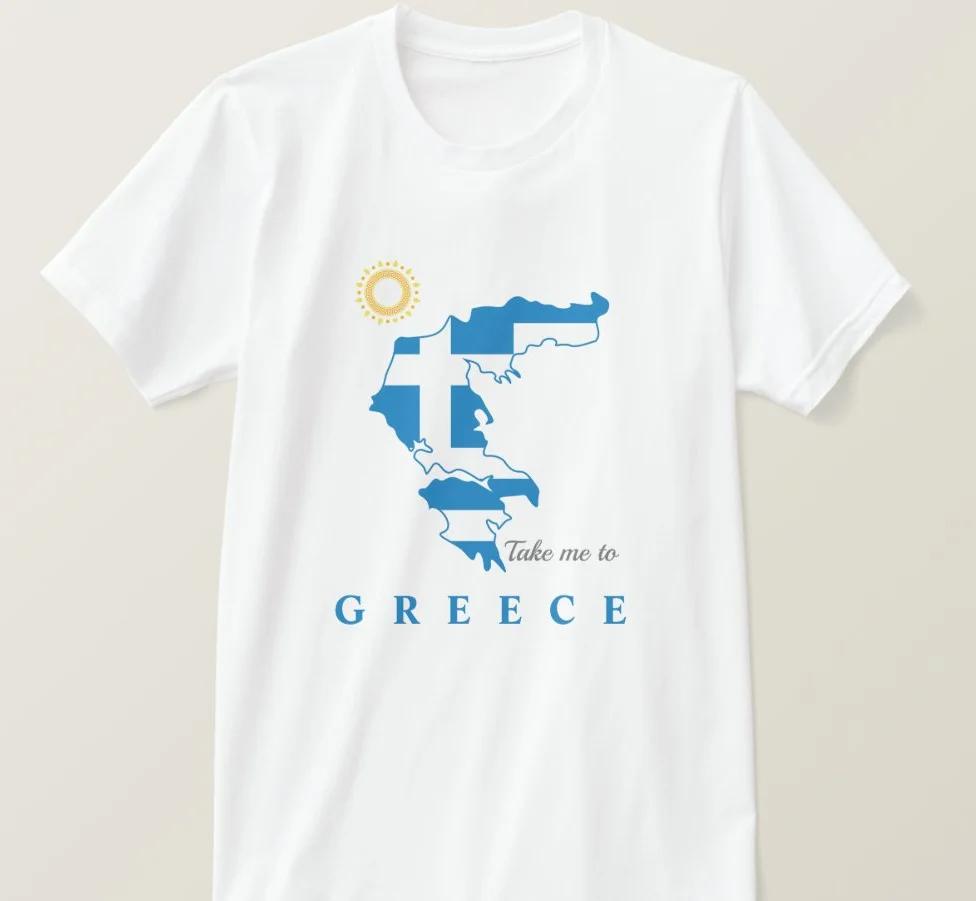 

Fashion Design Greek Flag Map Printed Love of Greece TShirt Summer Cotton Short Sleeve ONeck Mens T Shirt New S3XL S