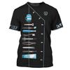 Summer Dentist 3D Print T-shirts Women Men Uniform Streetwear Workwear T Shirt Harajuku Oversized Tops Tees Girl Unisex Clothing