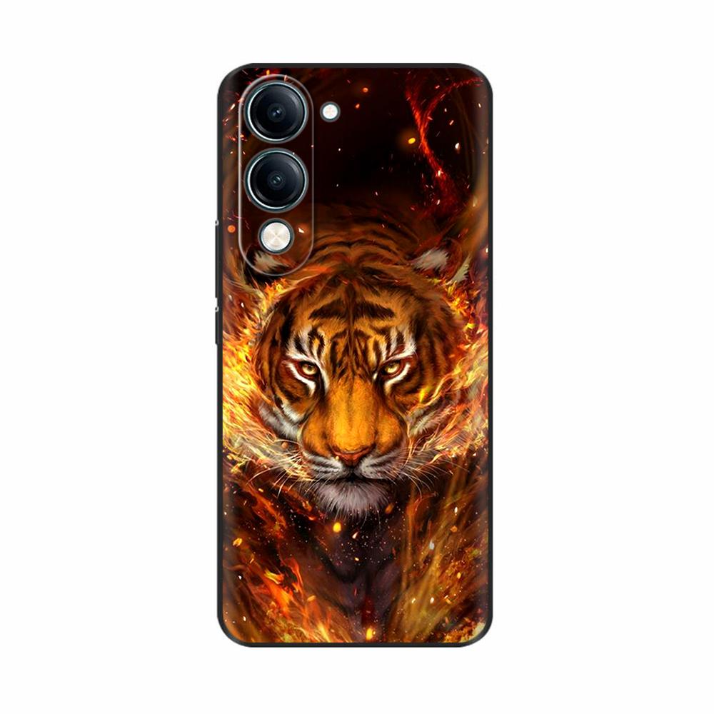 For Vivo Y19 Case 1915 Soft TPU Luxury Cute Silicone Case Bumper Back Phone Cover Coque For Vivo Y19s 2025 Cases V2419 Fundas