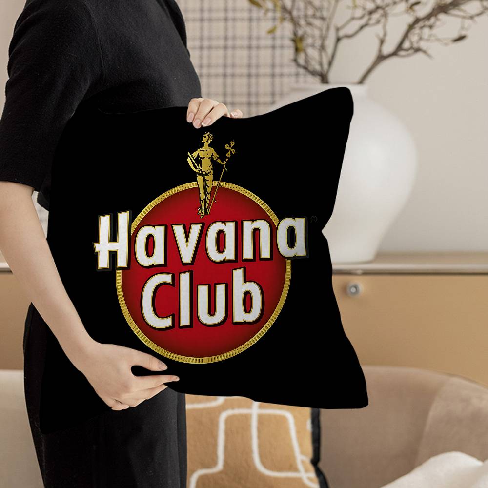H-Havana C-Club Pillow Cover for Bedroom Room and Living Room Sofa Decorative Cushion Cover