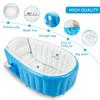 Multifunctional inflatable bath tub - portable, safe, soft, suitable for playing and bathing