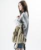 Lemine String Tote And Backpack (Beige)