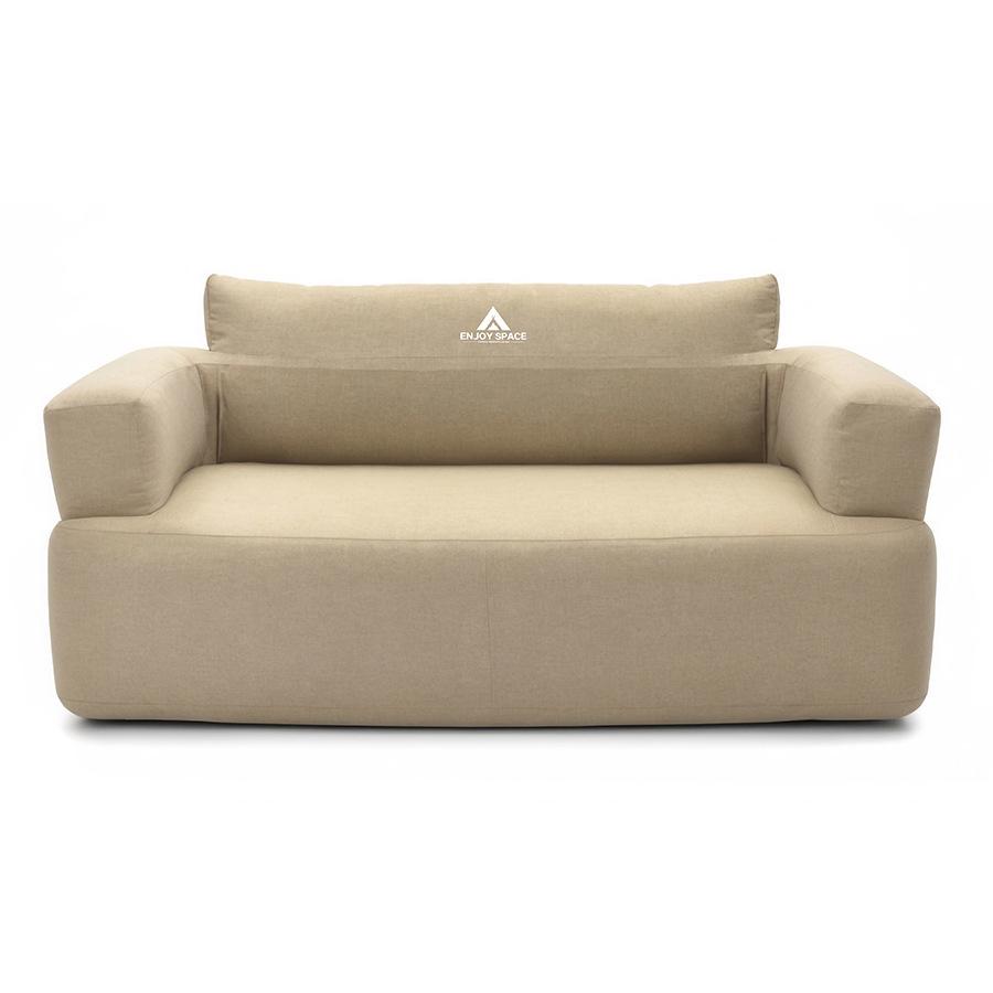 Nadmuchiwana sofa i fotel do użytku na zewnątrz ENJOYSPACE – idealne na kemping, festiwale muzyczne lub relaks w domu (Pojedynczy podwójny)