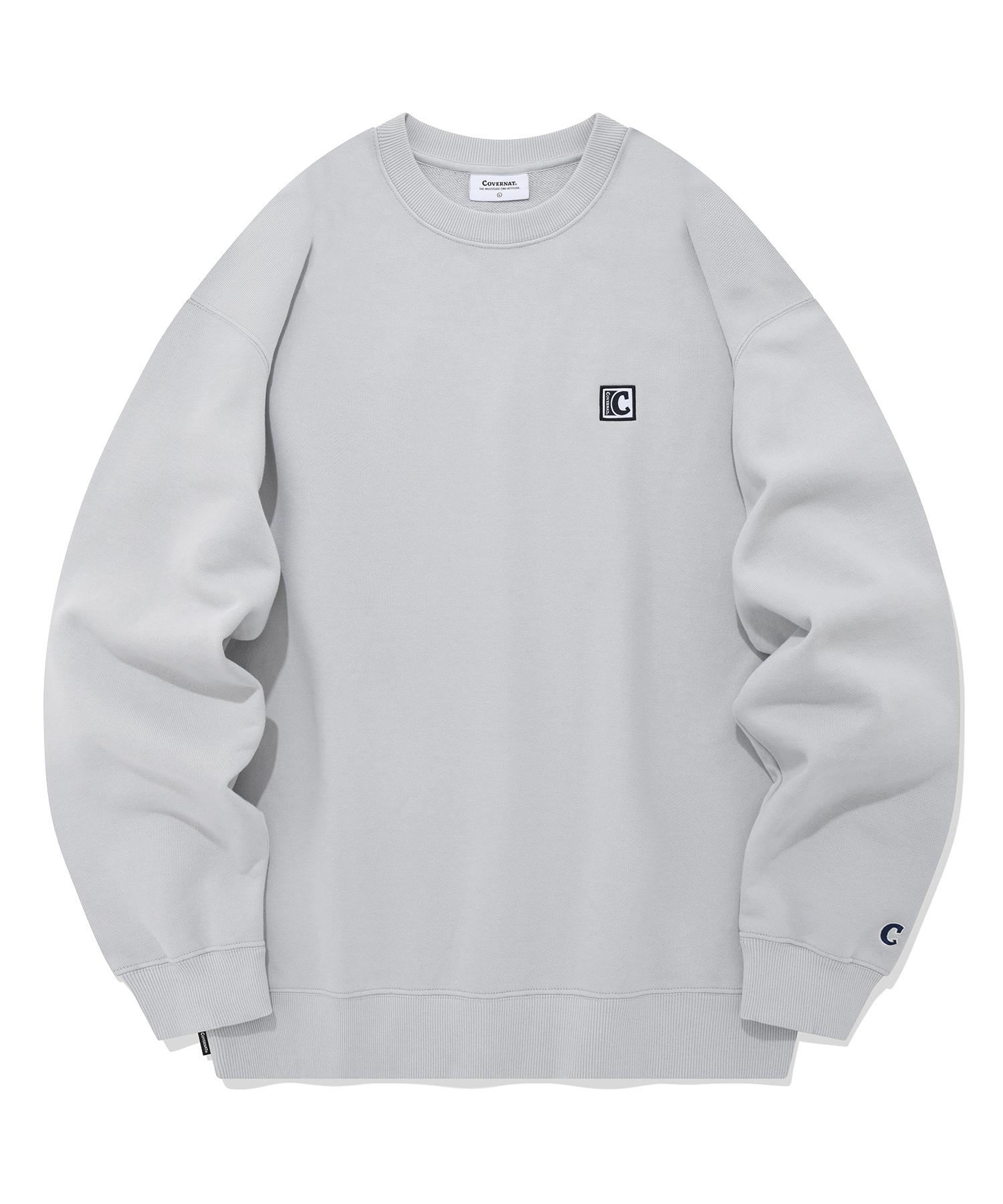Covernat Boxy Authentic Свитшот Светло-голубой Light Blue/S