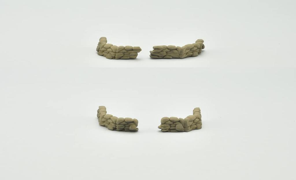 Tomytec 1144 GeoColle Combat Series DCMA11 Camping Set A Painted Plastic Model 318842