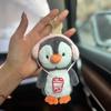 Auricolari Creativi Bambola Pinguino Peluche Portachiavi Ciondolo per Borsa Bambola Pinguino Carina Regalo di Compleanno