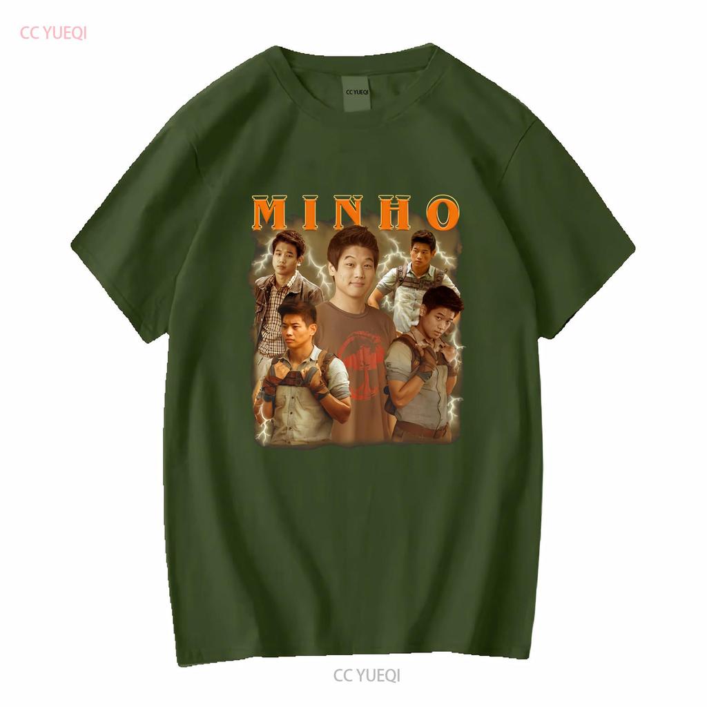 Minho The Maze Runner Vintage Bootleg T Shirt Ki Hong Lee Funny Fan Gift Vintage Washed Soft Homme Stylish