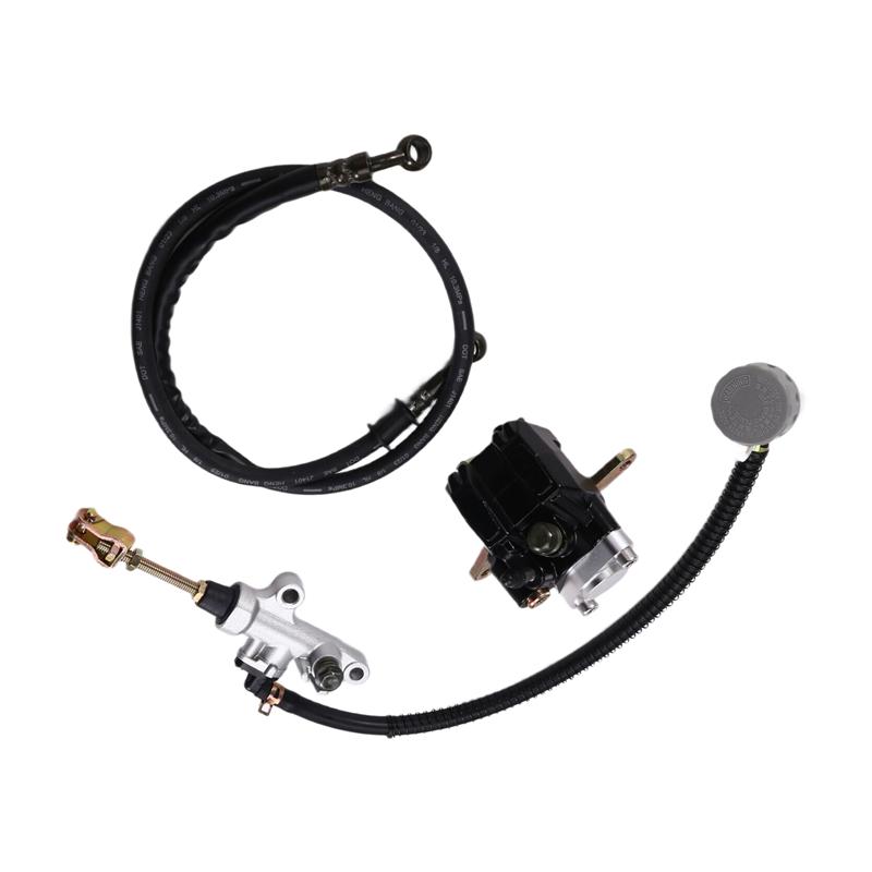 Rear Brake Caliper With Oil Cup & Master Cylinder Hose For  Banshee 350 YFZ350 87-06 1UY-2580W-01-00