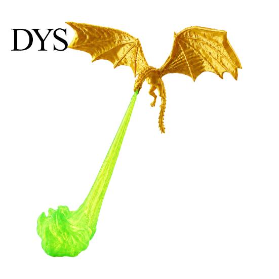 Desktop Ornament for Collectors 3D Printed Fire-Breathing Fantasy Dragon Shelf Decor, Flying Nook Bookshelf Light, Black Design Mythical Creature with