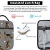 German Shepard Pattern Insulated Lunch Bag for Women Office Cooler Thermal Food Box Tote Portable Lunch Boxes Container