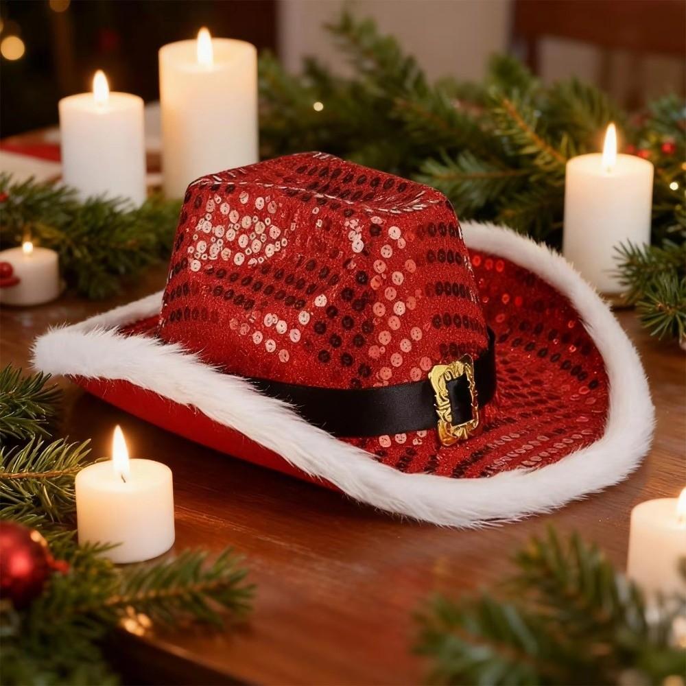Plush Bucket Hat Large Santa Claus Hat Simple Fisherman Hat Women