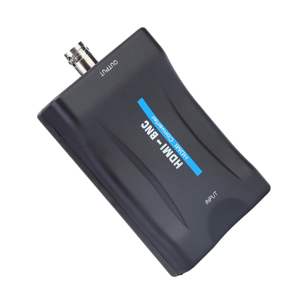 HDMI To BNC Composite Video and 3.5mm Audio Signal Converter Adapter 480i 576i Support for NTSC   PAL