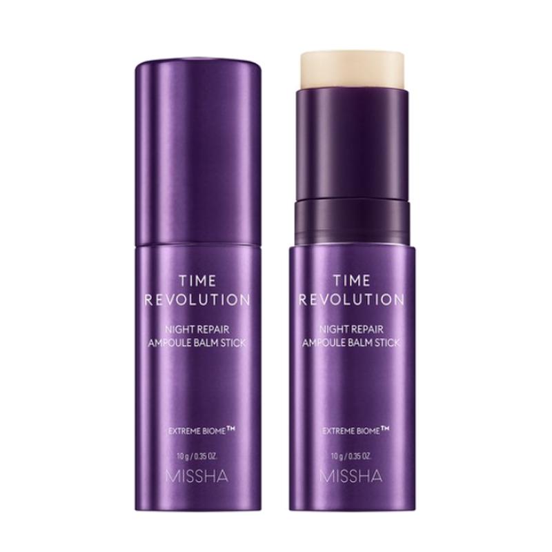 MISSHA Time Revolution Night Repair Ampoule Balm Stick Nourishing Hydrating Facial Balm 10g