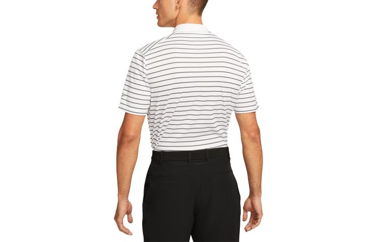 Nike Polo Shirts Men's White Polo Collar Moderate Straight Fit DH0836-100