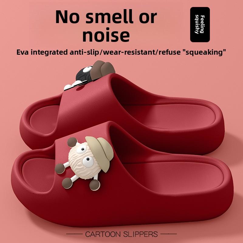 

Slippers for Women In Summer, Indoor Home, Bathroom, Shower, Thick Bottom, Anti Slip, Cool Mop 42-43