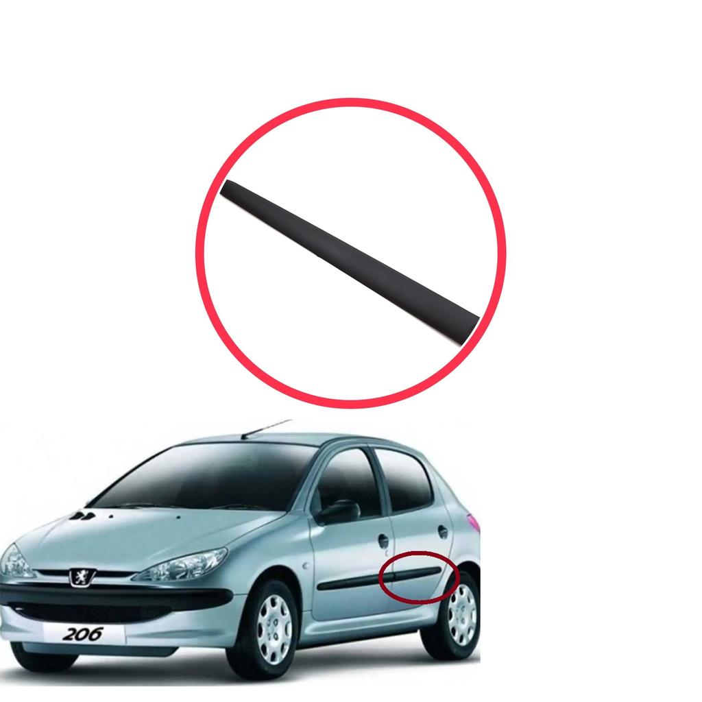 ESP1219-1 Rear Left Side Door Moulding Strip Panel for Peugeot 206 206+ 1998-2013  4/5 Door 8546E6