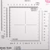 Topographical Land Navigation Protractor Map Protractor Measuring Ruler Coordinate Scale Protractor