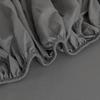 1pc King Queen Size Solid Color Mattress Cover Soft Comfortable Brushed Fitted Sheet Full Coverage Non-Slip Mattress Protector