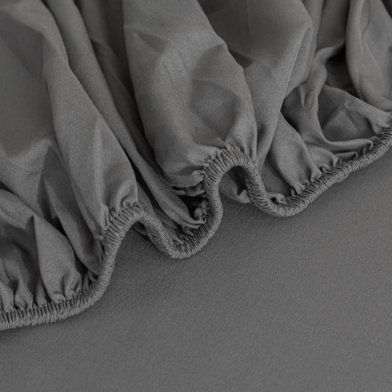 1pc King Queen Size Solid Color Mattress Cover Soft Comfortable Brushed Fitted Sheet Full Coverage Non-Slip Mattress Protector