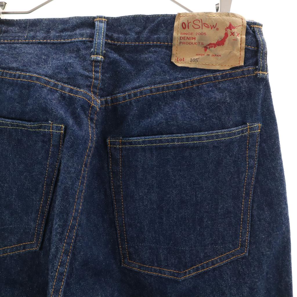 orSlow made in Japan Denim pants S Indigo blue jeans Men's Used