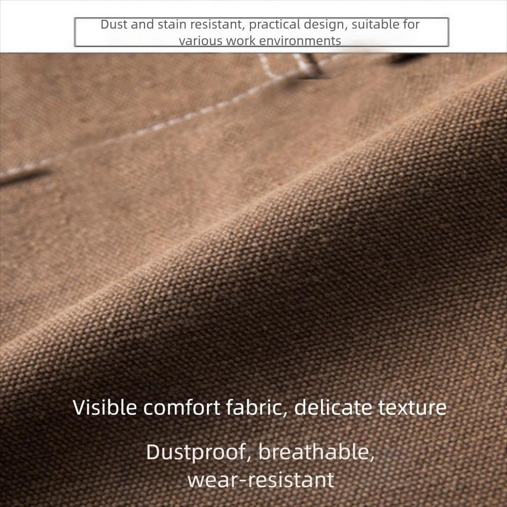 Water Proof Thickened Canvas Apron Oil Proof Fashion Adult Apron  Restaurant