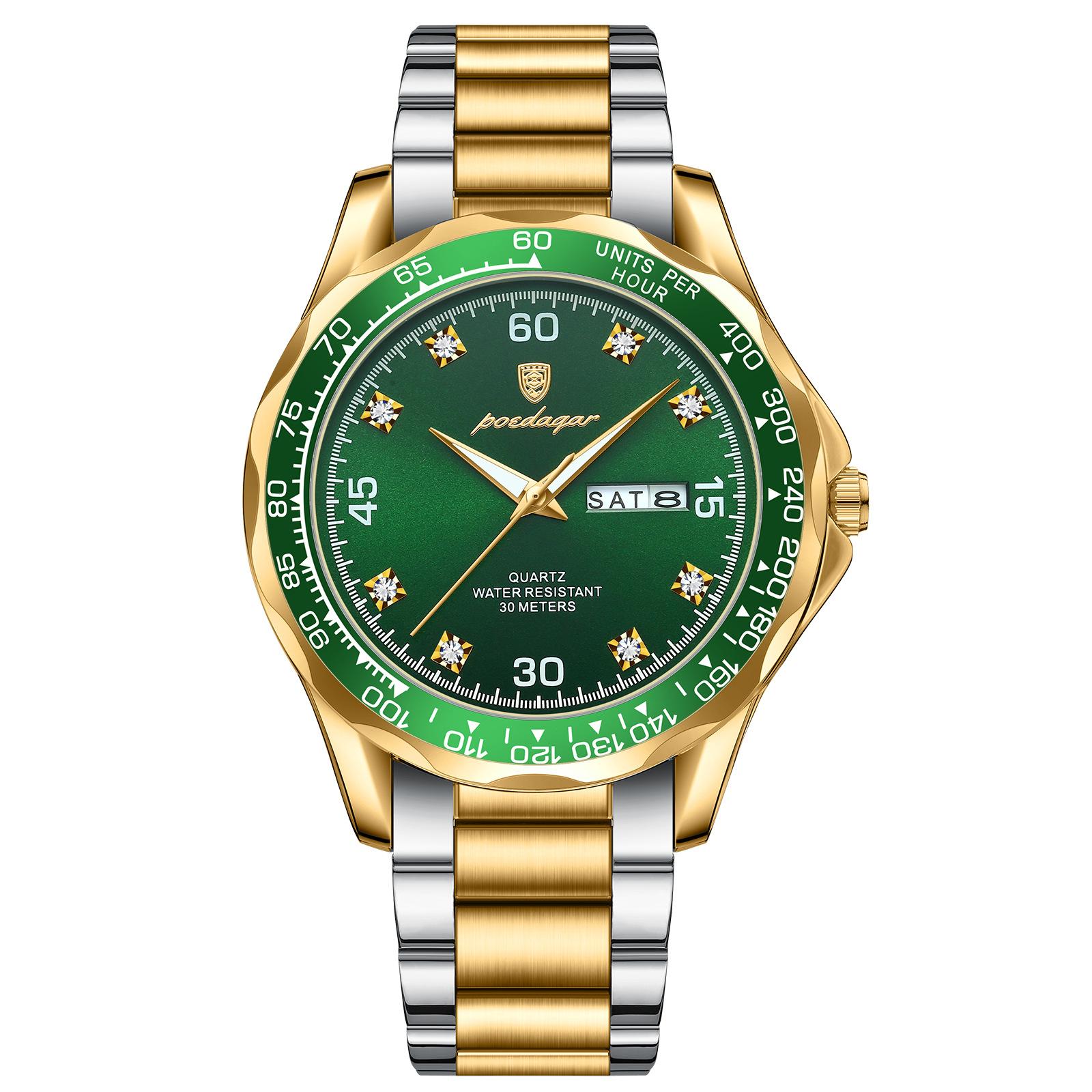 

Роскошные деловые кварцевые часы для мужчин с ремешком из нержавеющей стали, оригинальные повседневные водонепроницаемые мужские часы, высококачественные мужские наручные часы