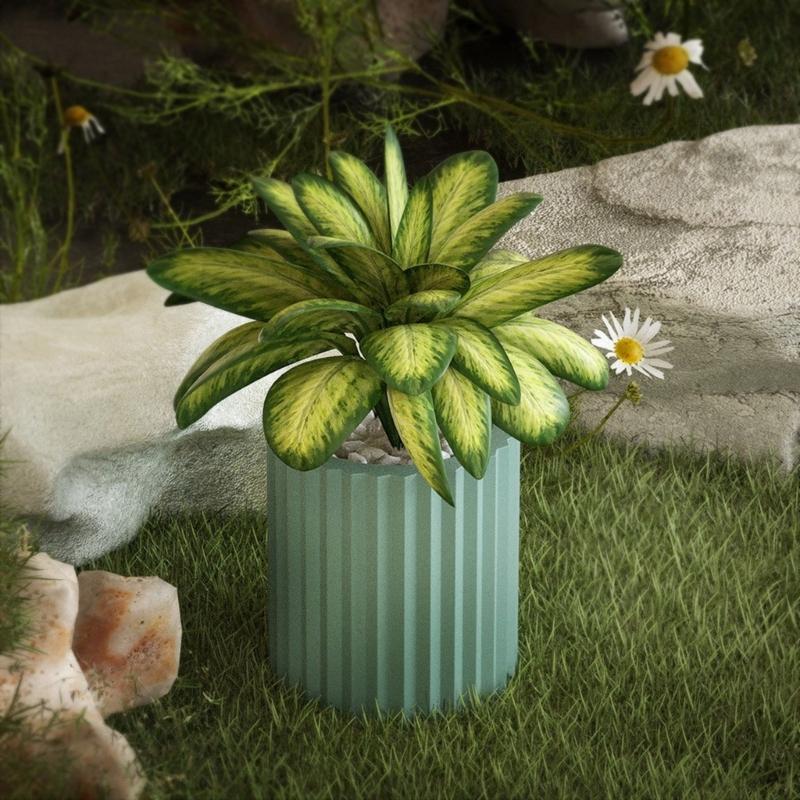 Delicate Epoxy Resin Vases Mold Functional Flowerpot Vases Container Mold for Crafting Unique Gift and Ornaments