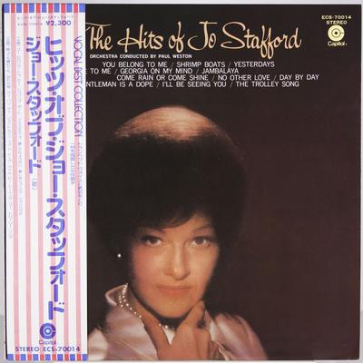 LP Record JO STAFFORD  Hits Of Jo Stafford ECS70014 CAPITOL Japan Jazz Used