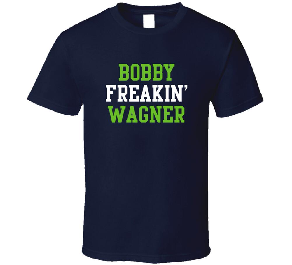 Bobby Freakin  Wagner Seattle Football Player Cool Fan T Shirt Mens Womens Tees Top 2XL